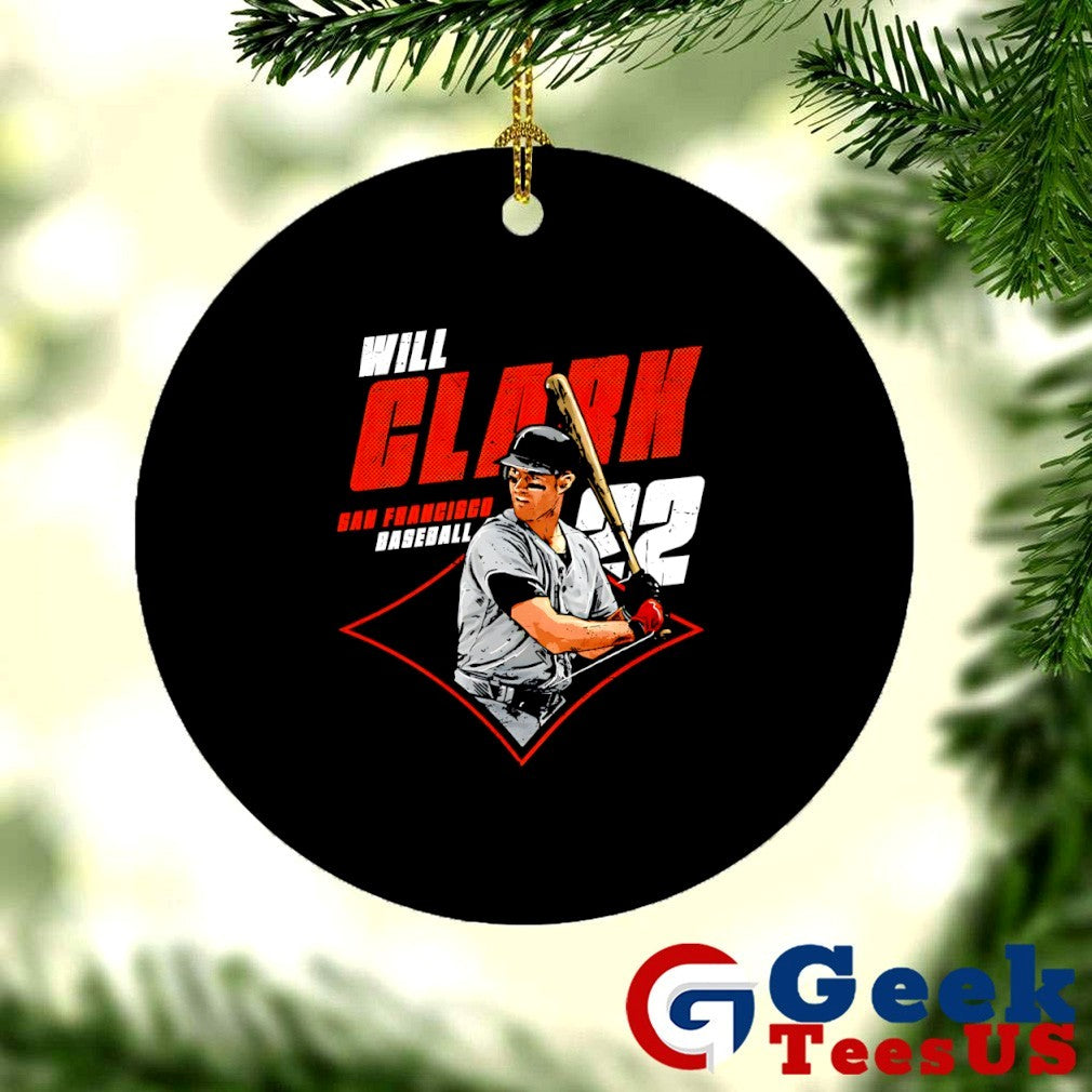 Will Clark player San Francisco Giants baseball shirt