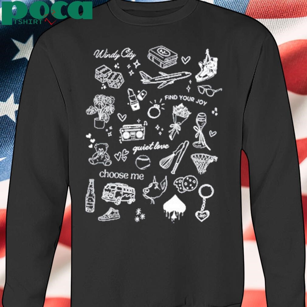Windy City Find Your Joy Quiet Love T-Shirt