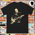 Winston Churchill playing electric guitar vintage shirt