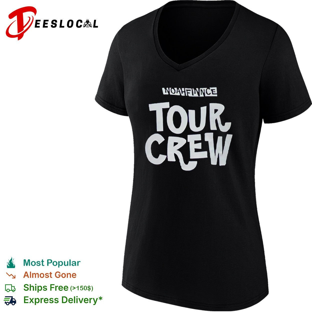 Woahflvnce Tour Crew shirt
