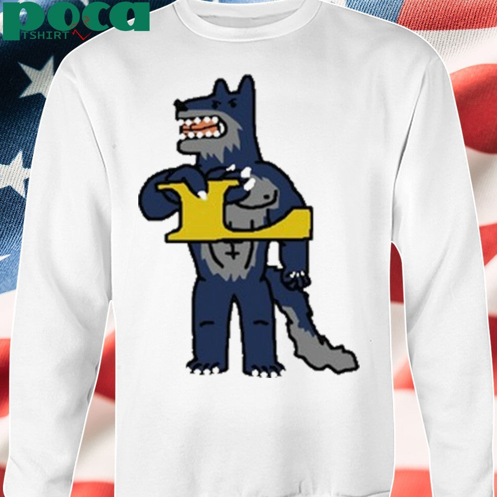 Wolves hold this l shirt