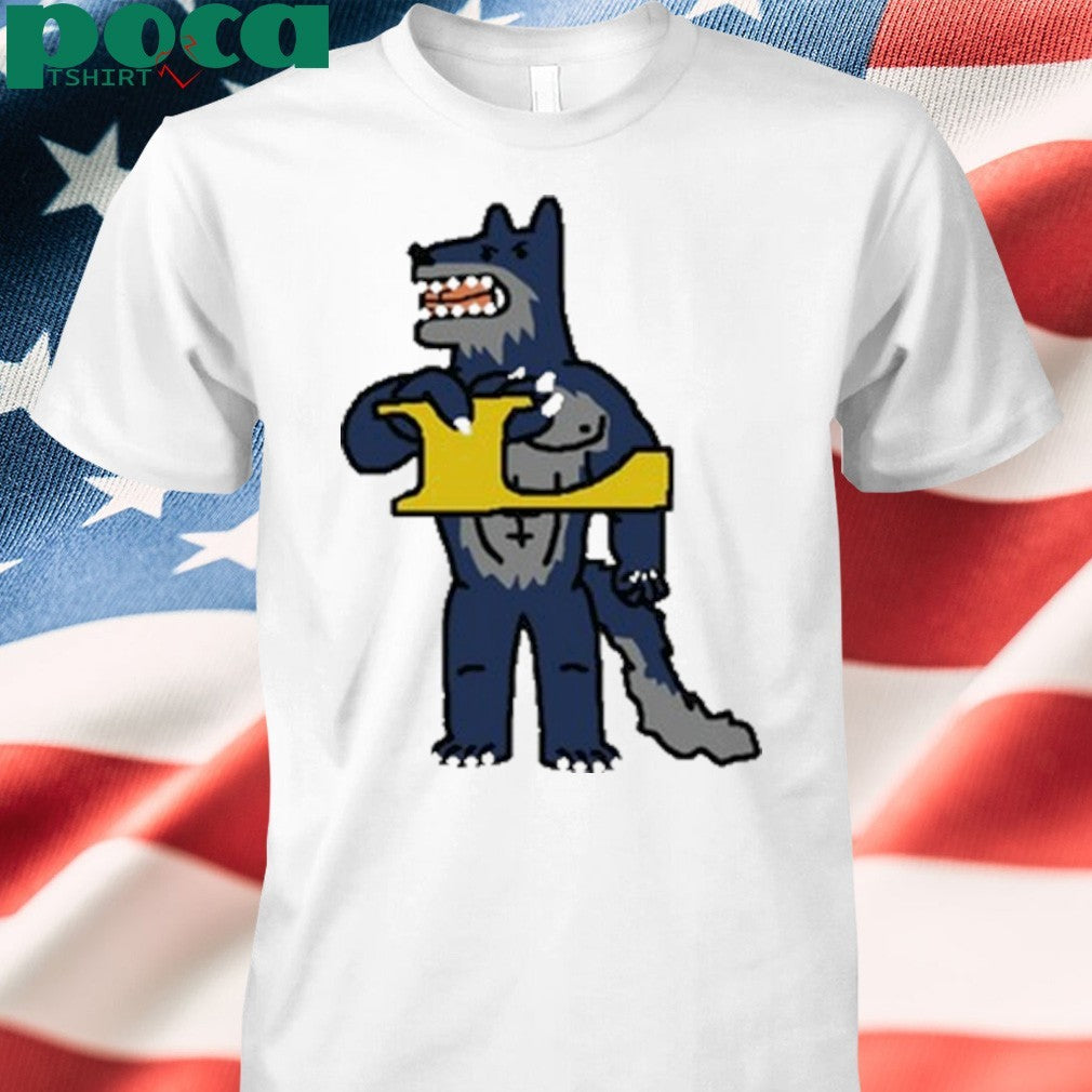 Wolves hold this l shirt