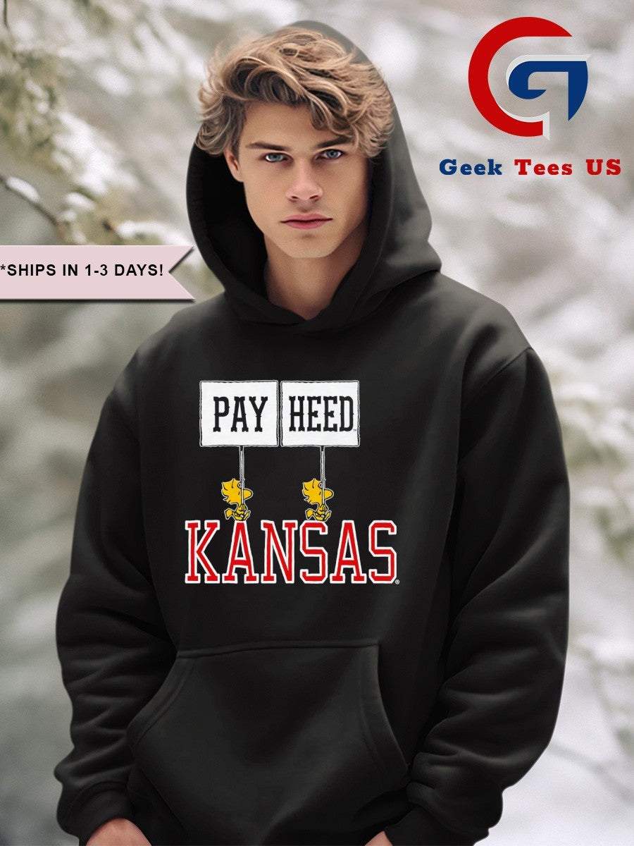 Woodstock pay heed Kansas Gameday shirt