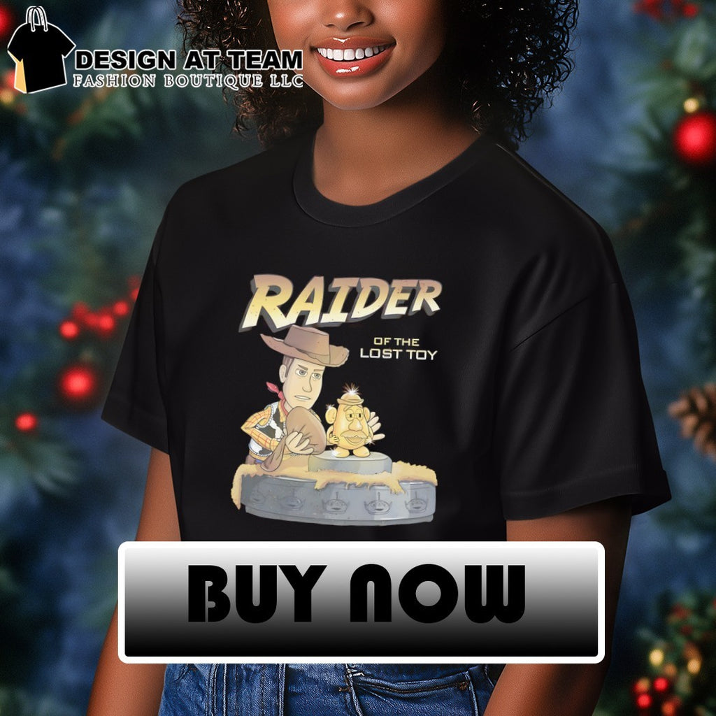 Woody in the style of Indiana Jones Raider of the Lost Toy 2026 shirt