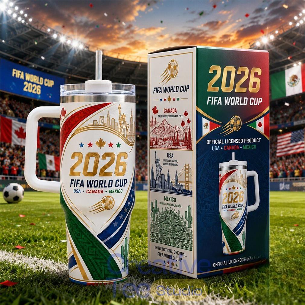 World Cup 2026 40 Oz Tumbler With Handle