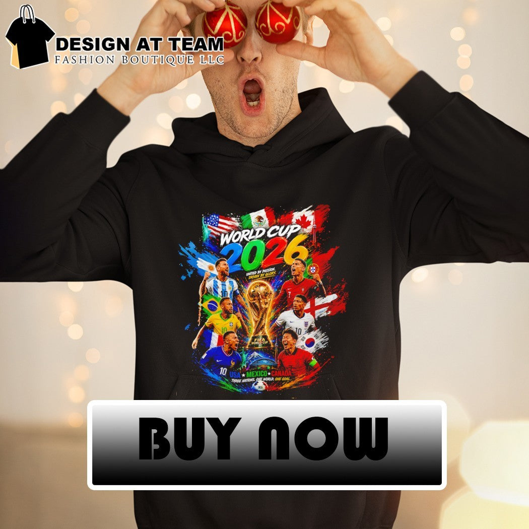 World Cup 2026 Fan Tournament United by Passion Driven by Glory shirt