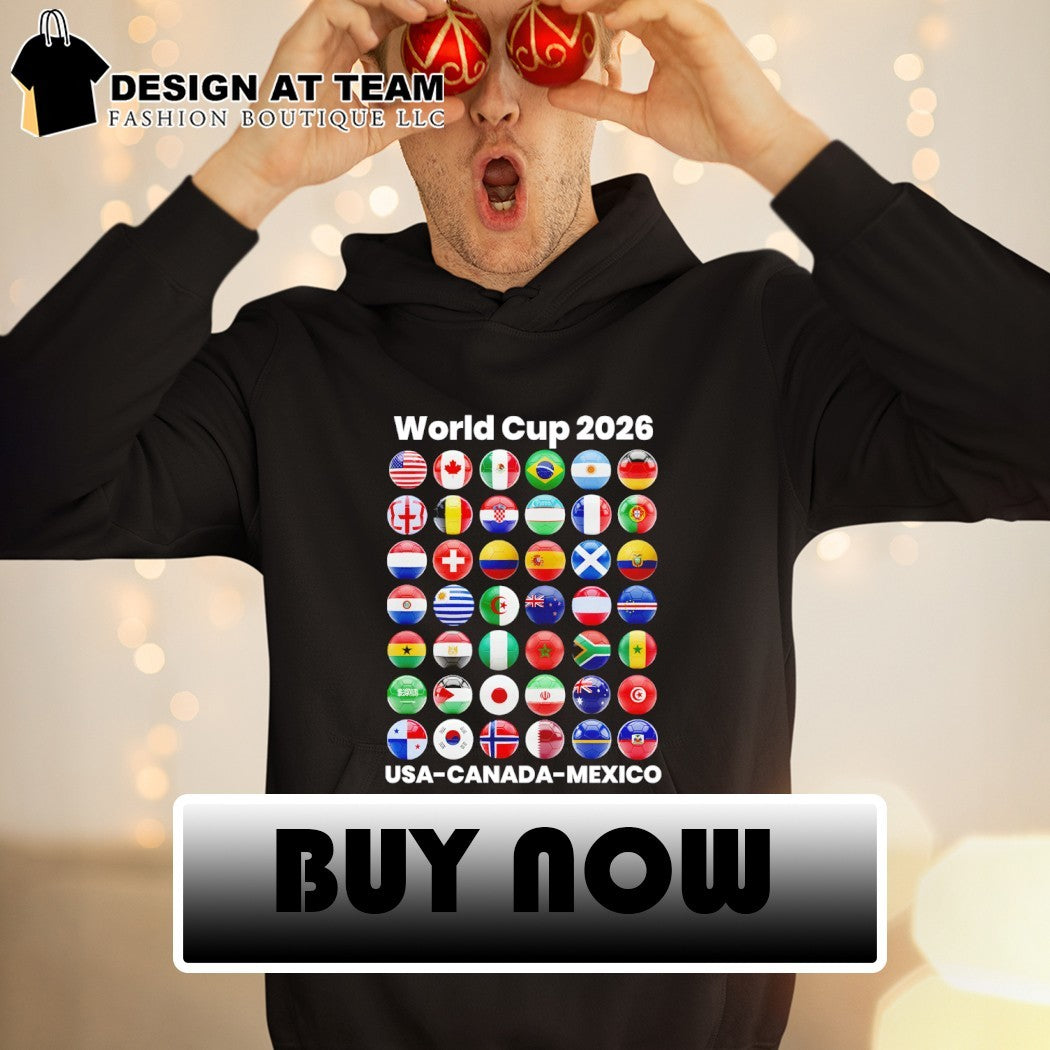 World Cup 2026 USA Canada Mexico Game Day flags shirt