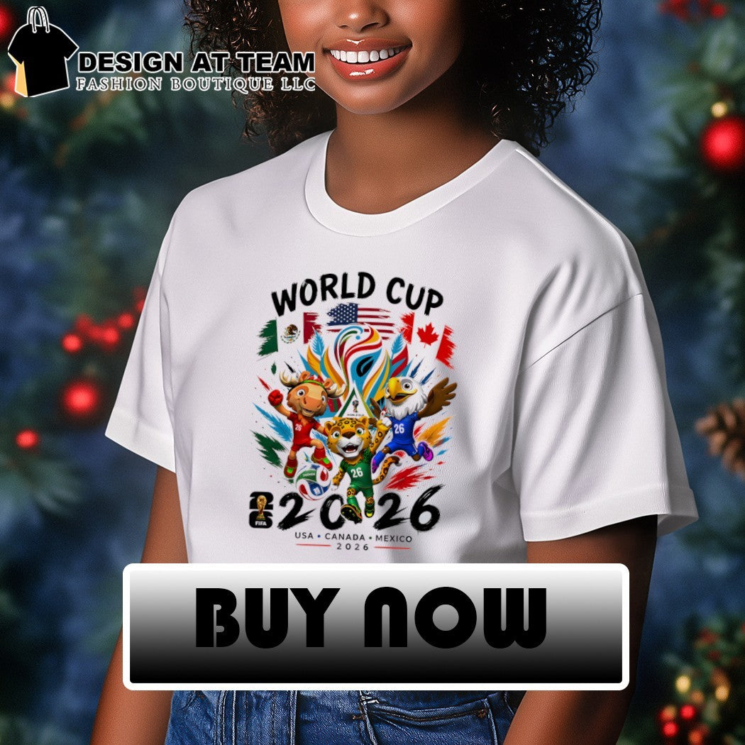 World Cup 2026 USA Canada Mexico Soccer Gift for Soccer Lovers shirt