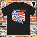 World Cup USA 94 Soccer American flag shirt