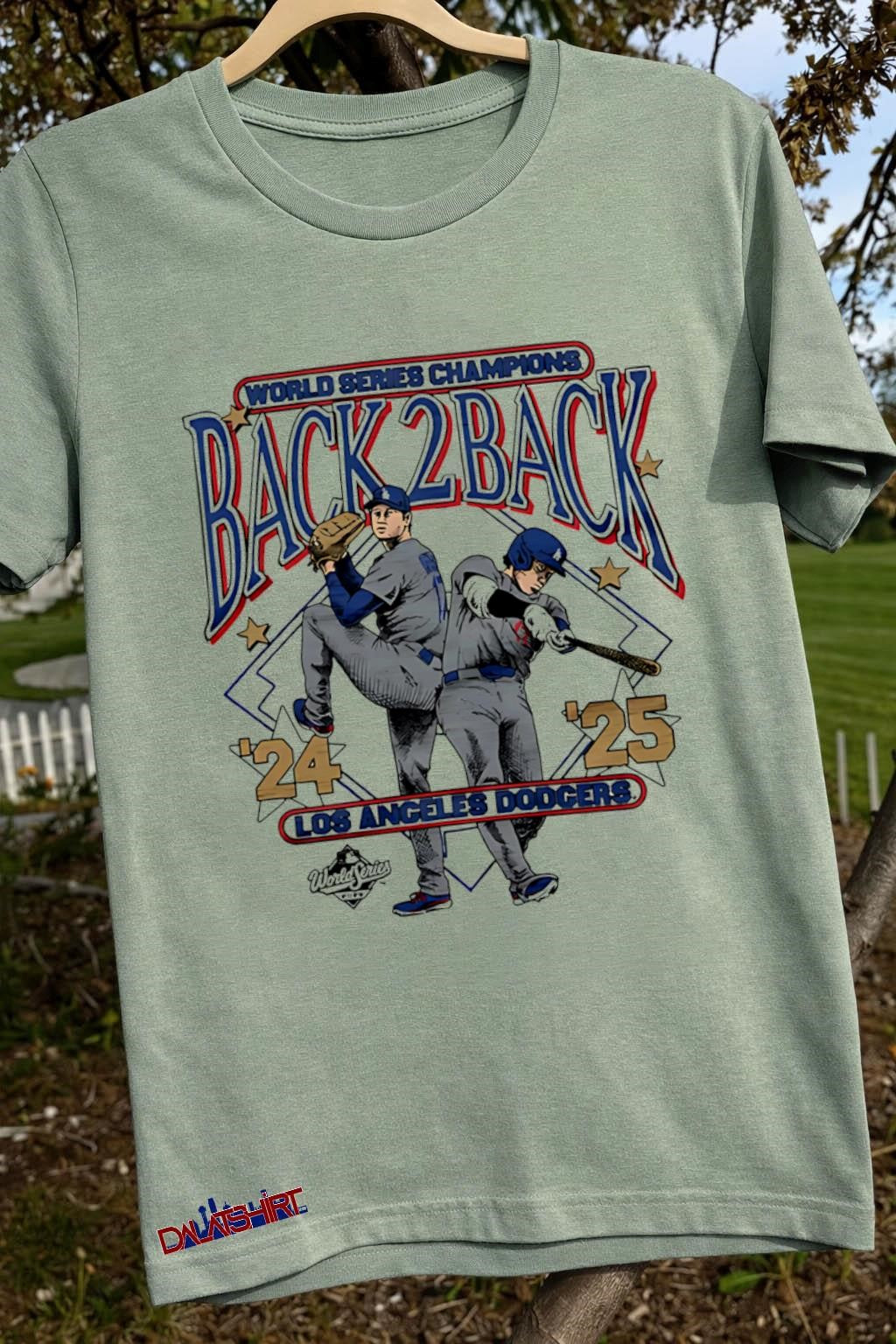 World Series Champions Back 2 Back 24-25 Los Angeles Dodgers shirt