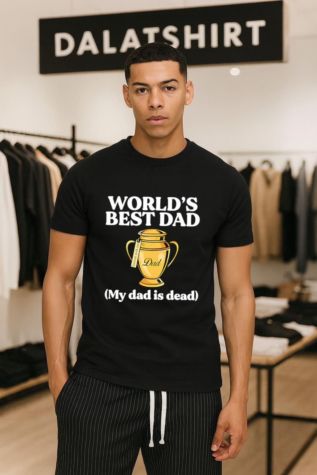World’s Best Dad Urn Forever With Me My Dad Is Dead shirt