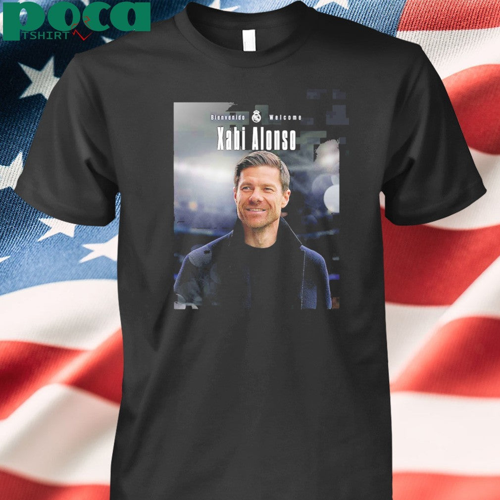 Xabi Alonso Welcome To Real Madrid As New Head Coach shirt