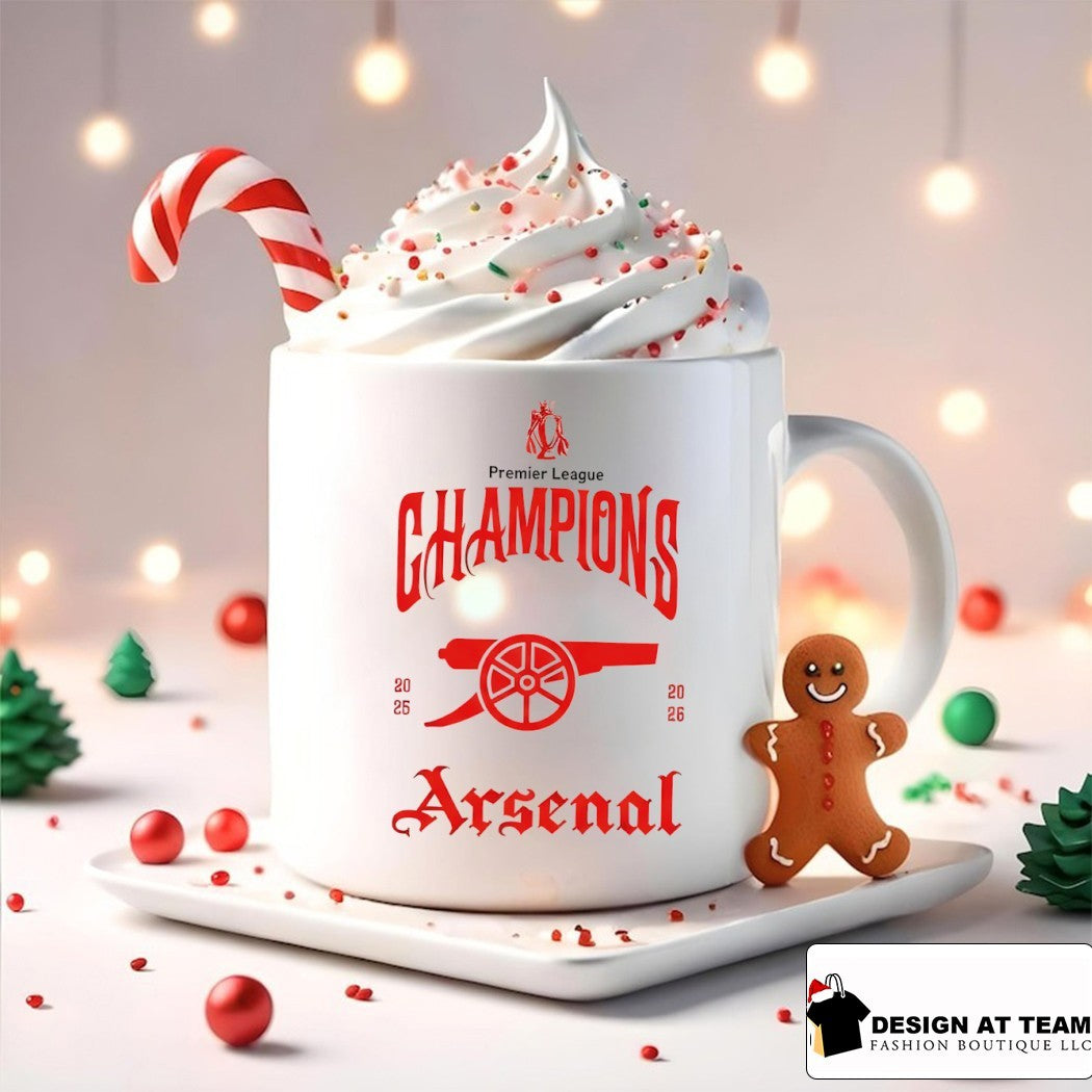 The Gunners Arsenal Premier League Champions 2025 26 shirt