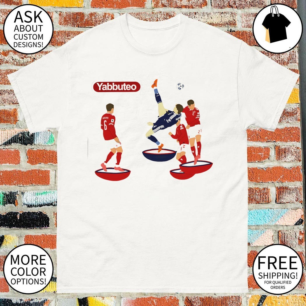 Yabbuteo Scott McTominay Scotland Denmark Hampden Park 2025 shirt