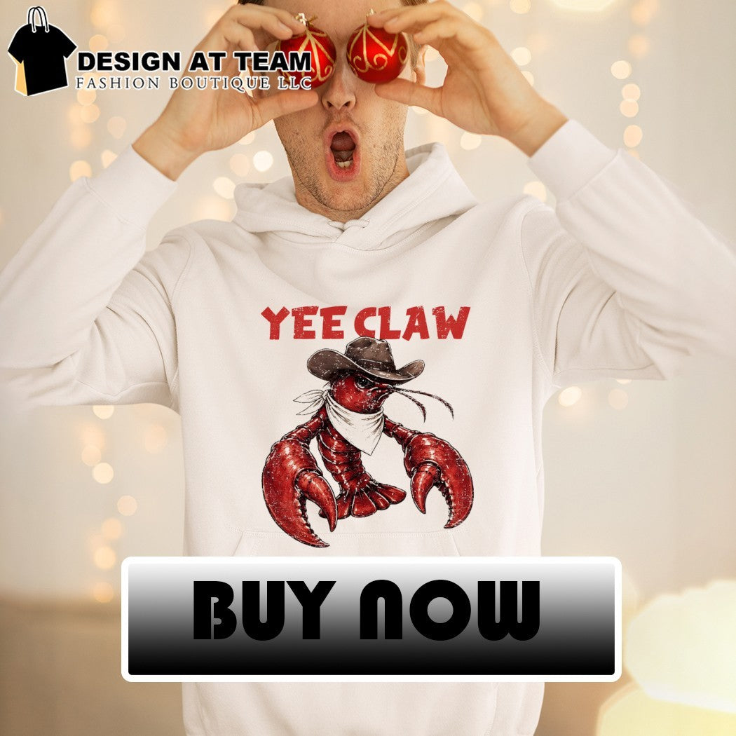 Yee claw lobster cowboy meme shirt