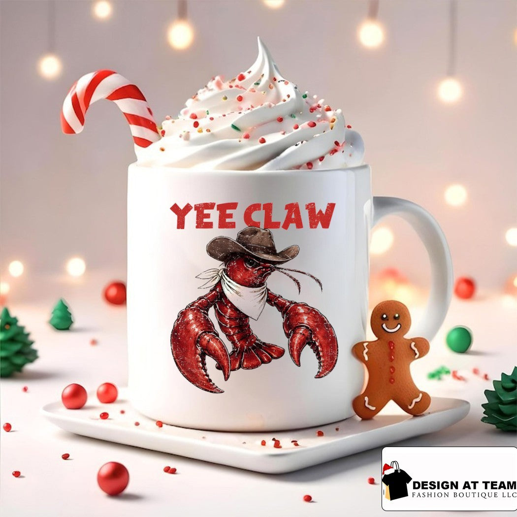 Yee claw lobster cowboy meme shirt