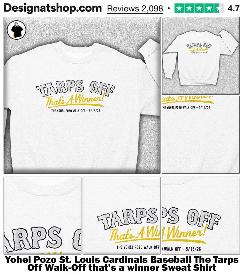 Yohel Pozo St. Louis Cardinals Baseball The Tarps Off Walk-Off that’s a winner shirt