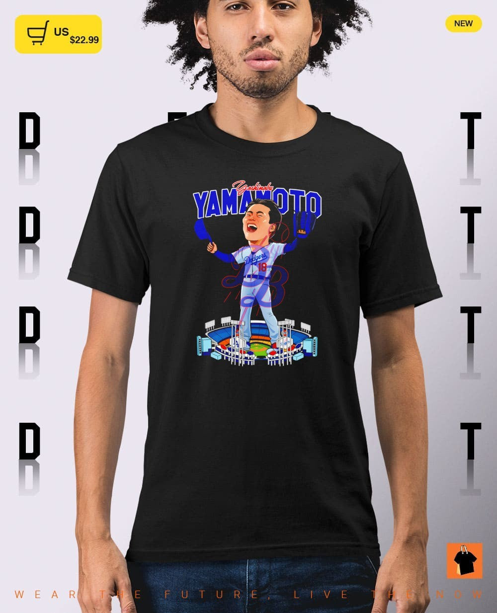 Yoshinobu Yamamoto 18 Los Angeles Dodgers MLB Baseball 2026 shirt