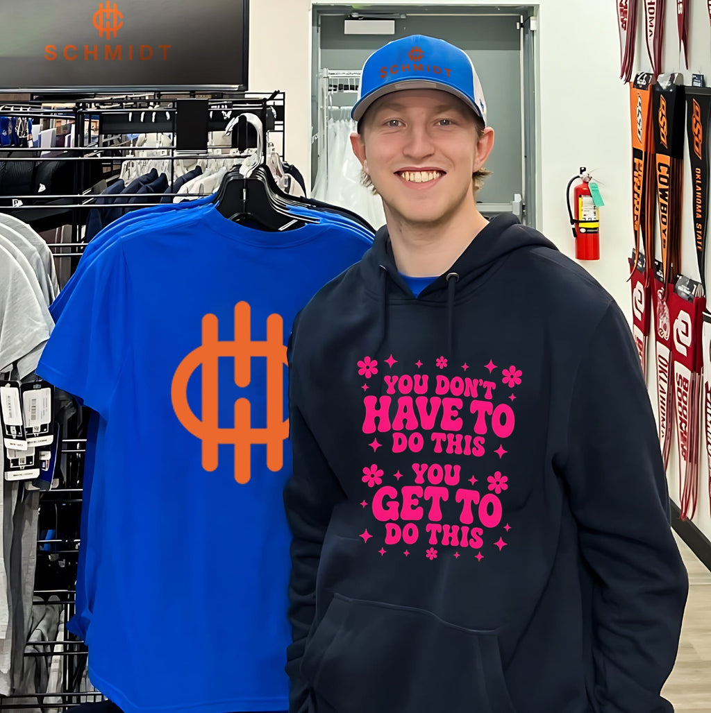 You don’t have to do this you get to do this shirt