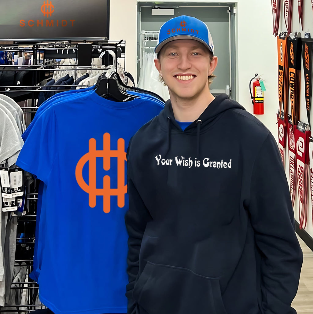 Your Wish Is Granted magic genie typography shirt