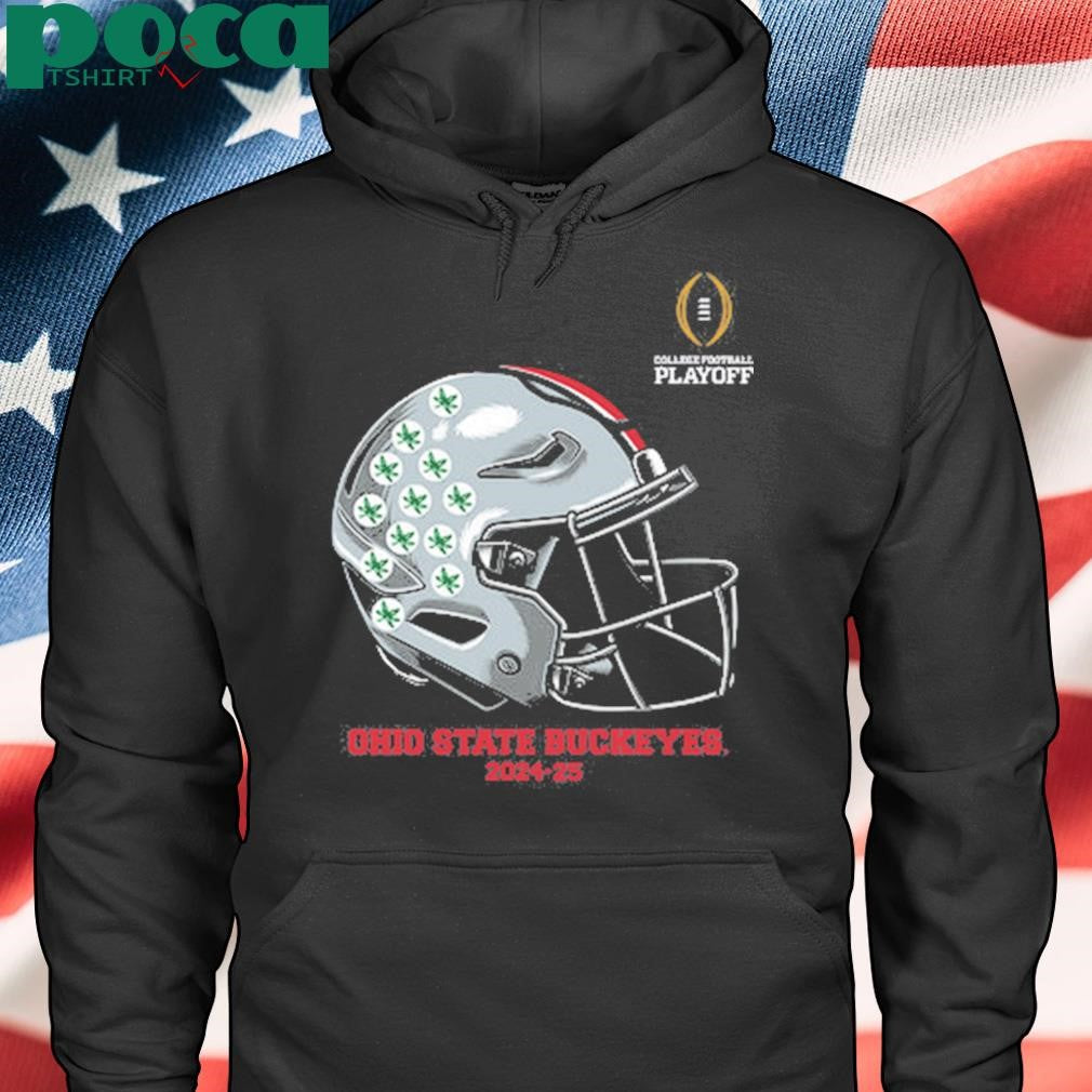 Youth College Football Playoff 2025 Ohio State Helmet T-Shirt