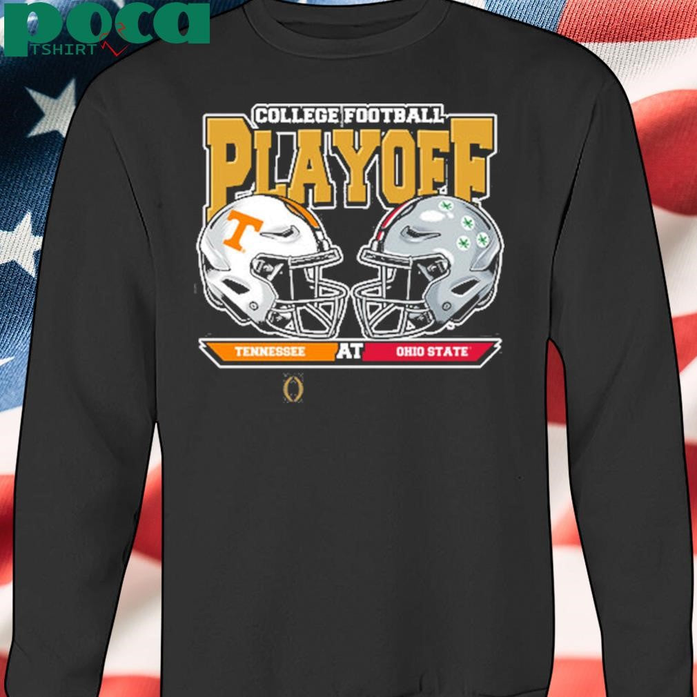 Youth College Football Playoff 2025 Tennessee at Ohio State First Round Head-To-Head T-Shirt
