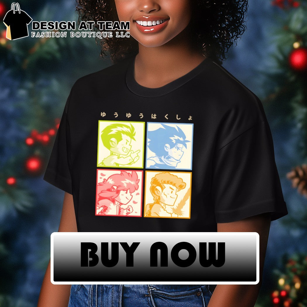 YuYu Hakusho chibi Detective Gang shirt