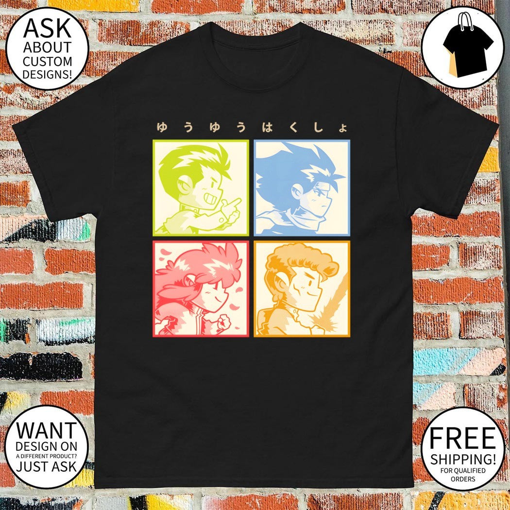 YuYu Hakusho chibi Detective Gang shirt