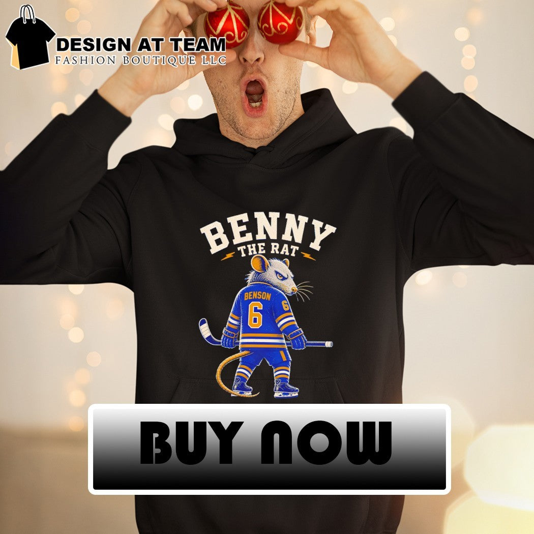 Zach Benson Benny The Rat Buffalo Sabres Hockey shirt
