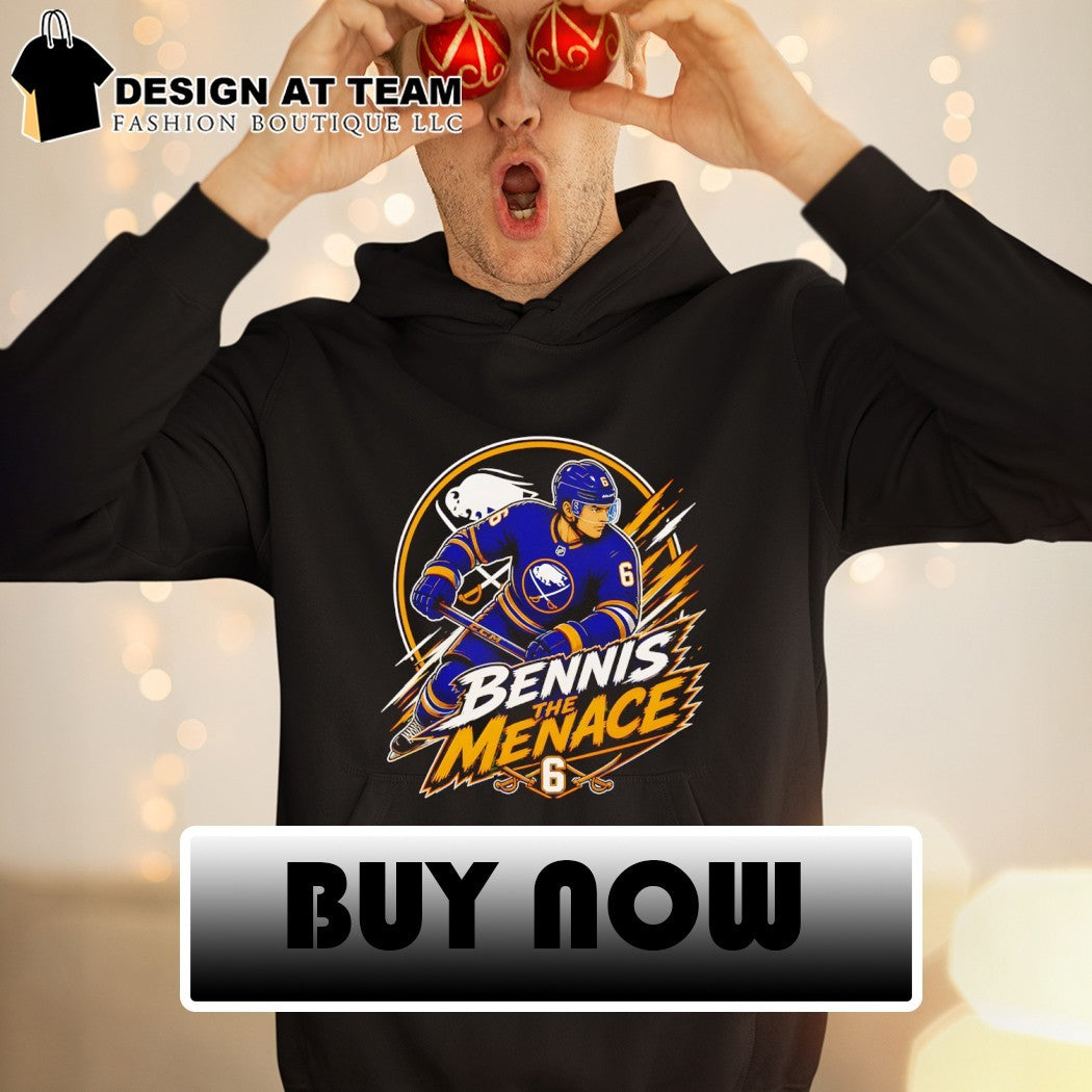 Zach Benson Buffalo Sabres Hockey Bennis the Menace shirt