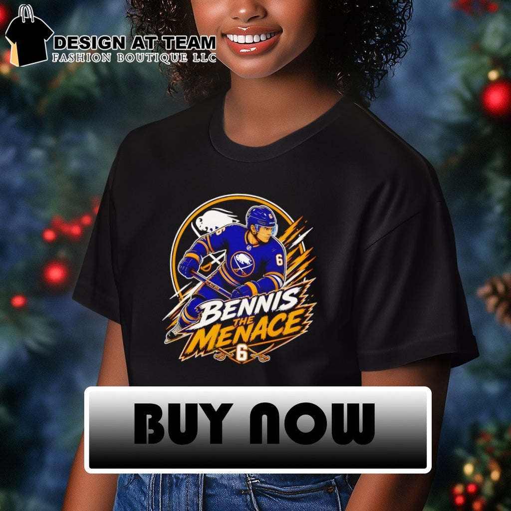 Zach Benson Buffalo Sabres Hockey Bennis the Menace shirt