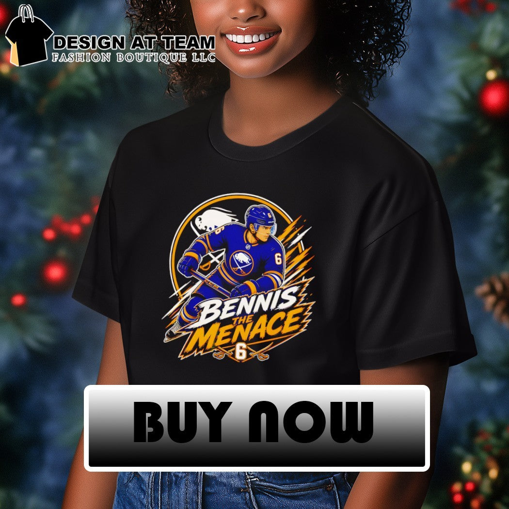 Zach Benson Buffalo Sabres Hockey Bennis the Menace shirt