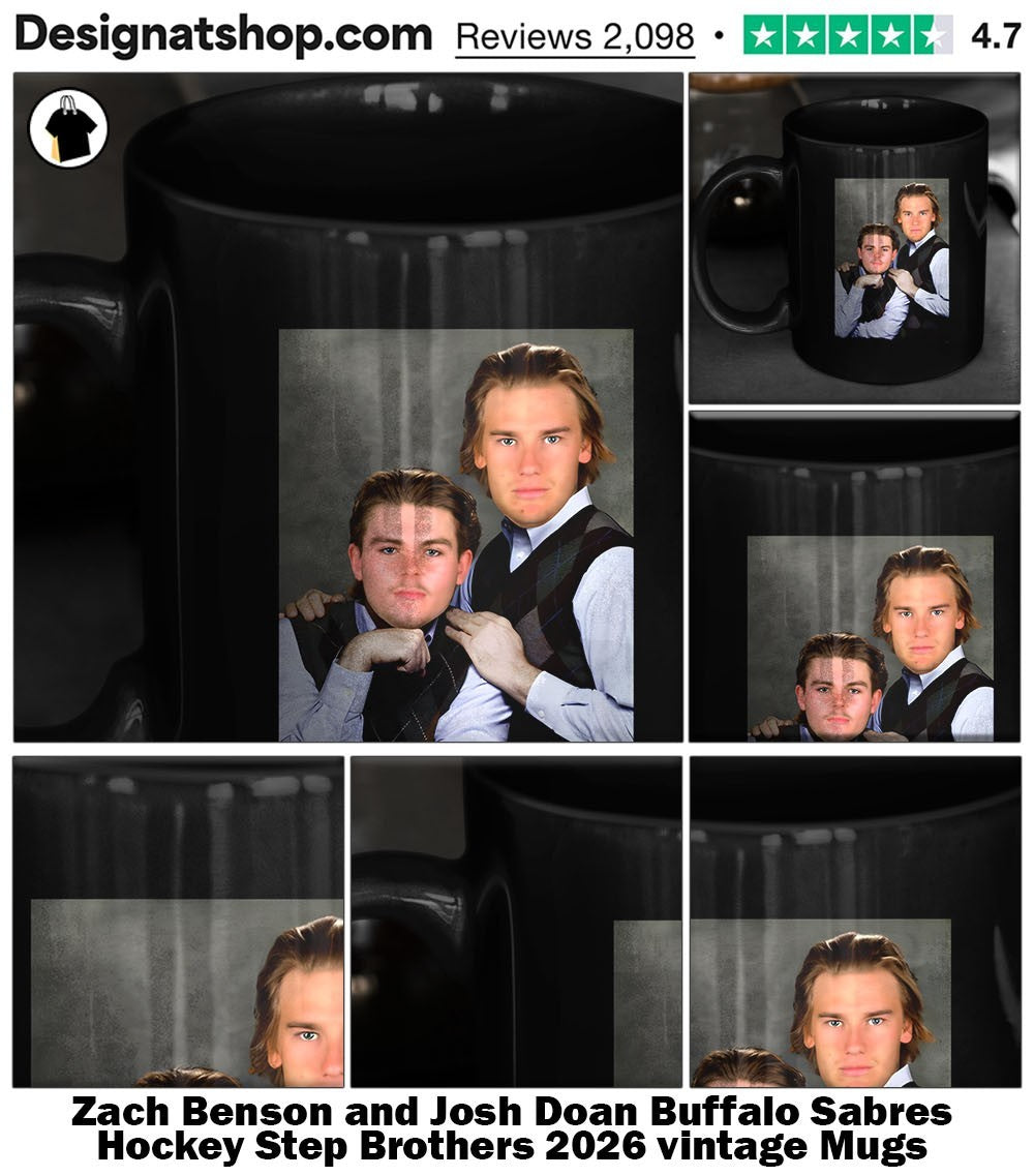Zach Benson and Josh Doan Buffalo Sabres Hockey Step Brothers 2026 vintage shirt