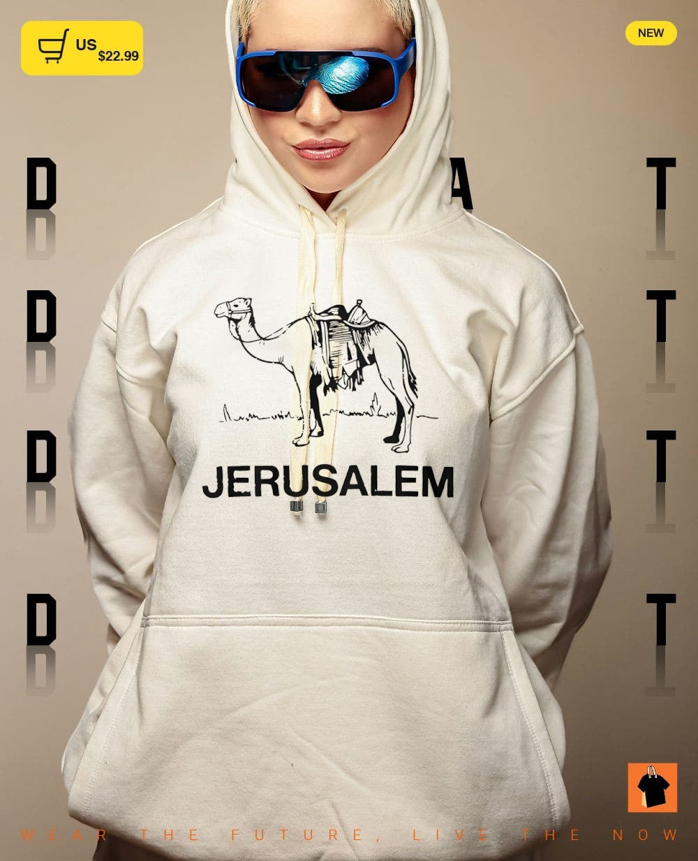 Zendaya Jerusalem Euphoria Camel Retro shirt