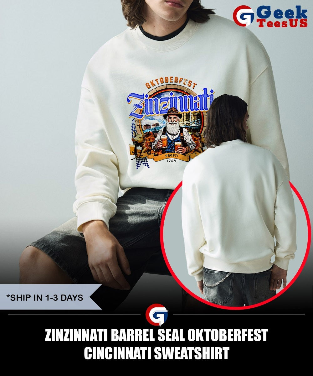 Zinzinnati Barrel Seal Oktoberfest Cincinnati shirt