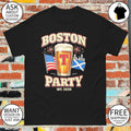 Boston Party World Cup 2026 Beer USA Scotland flag shirt