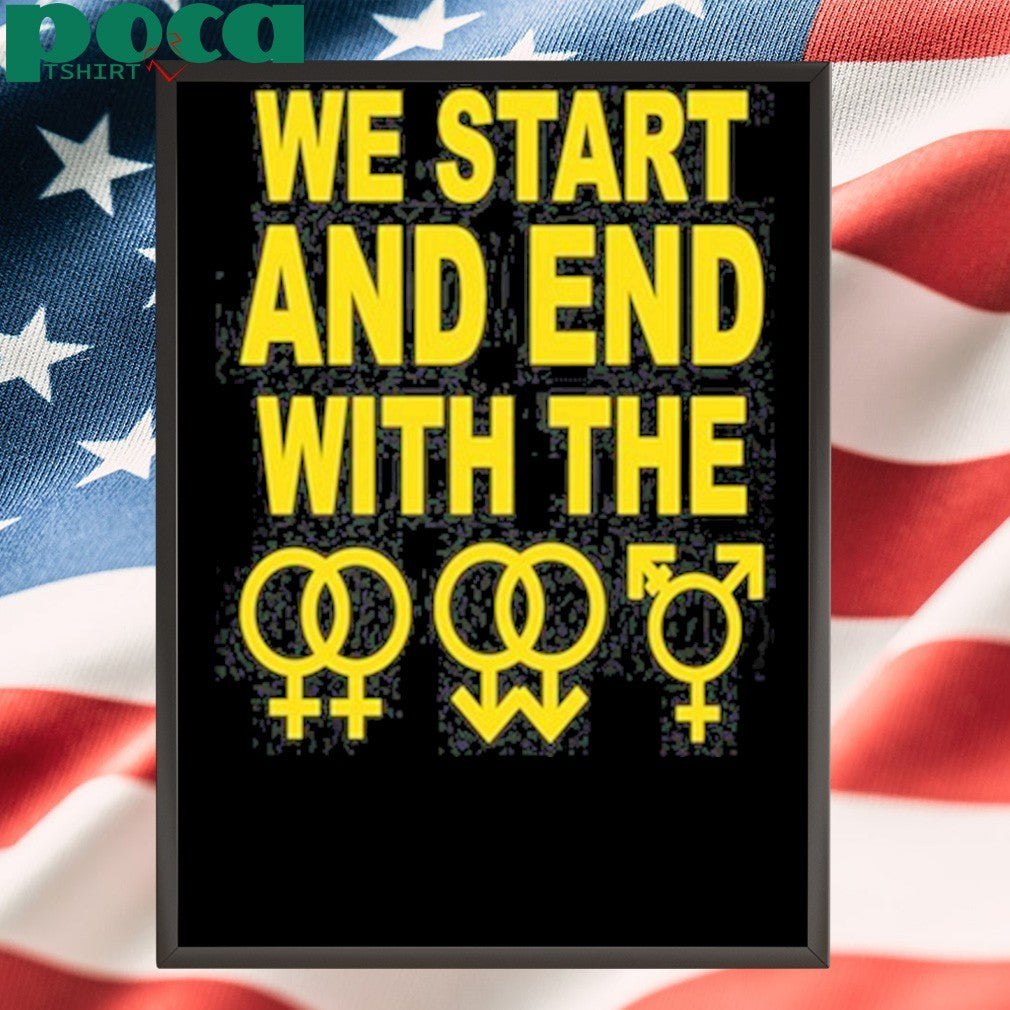 e Start And End With The Lgbtqia T-shirt
