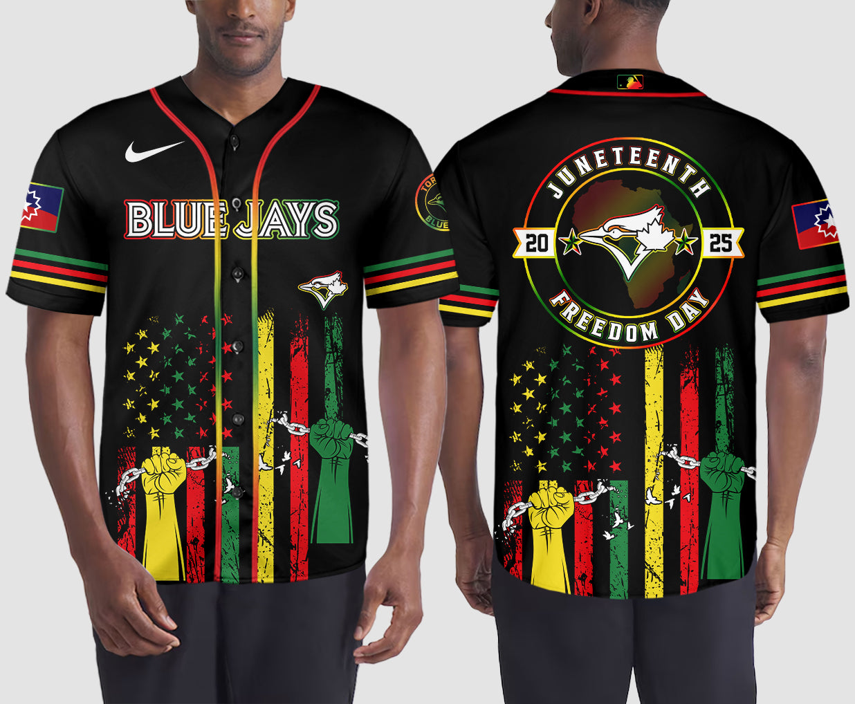 Toronto Blue Jays Juneteenth Day 2025 Jersey