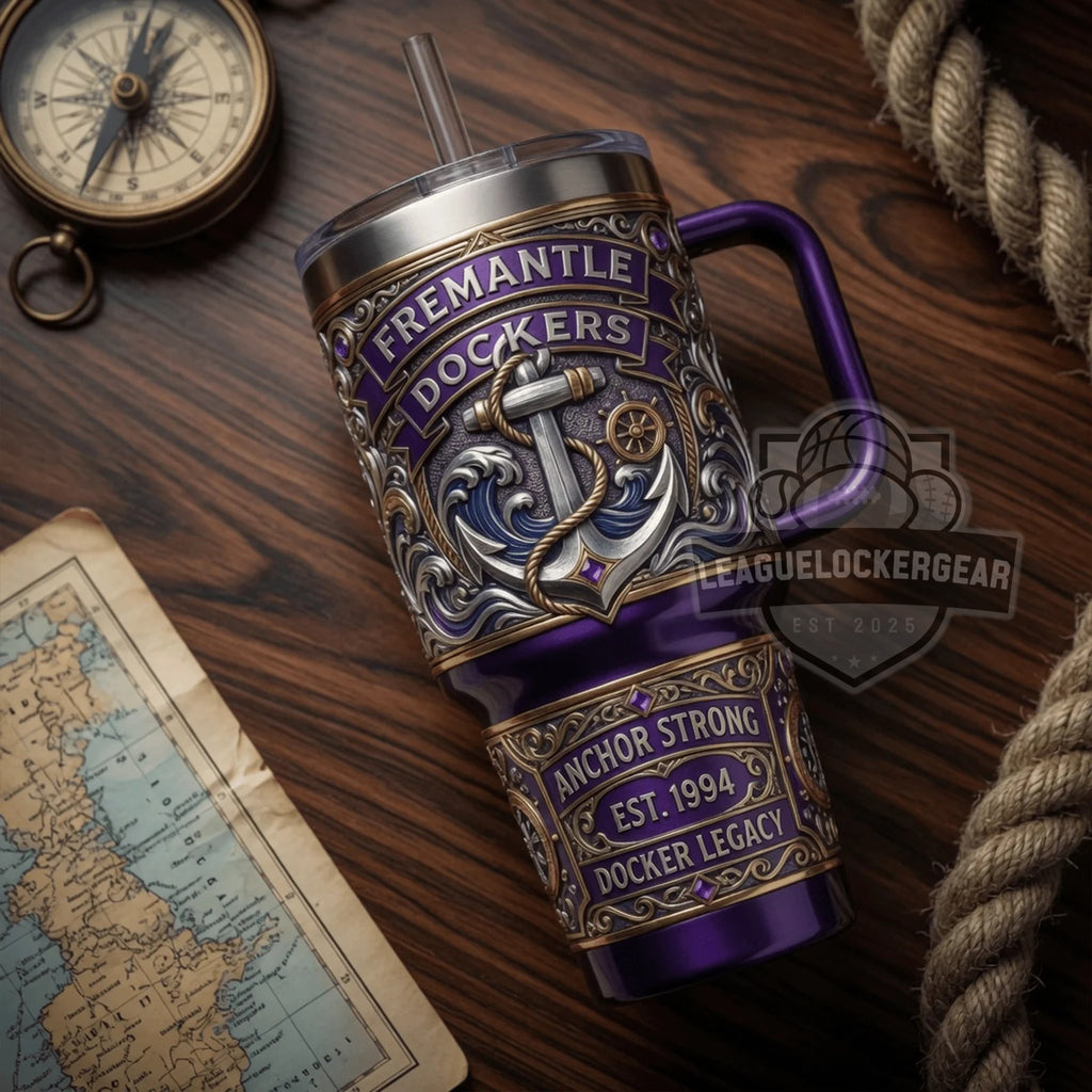 Fremantle Dockers Heritage Anchor Strong Docker Legacy Tumbler