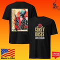 Guns N Roses Amsterdam Netherlands 2026 Exclusive Event At Ziggo Dome On 18 June 2026 Skeleton T-shirt