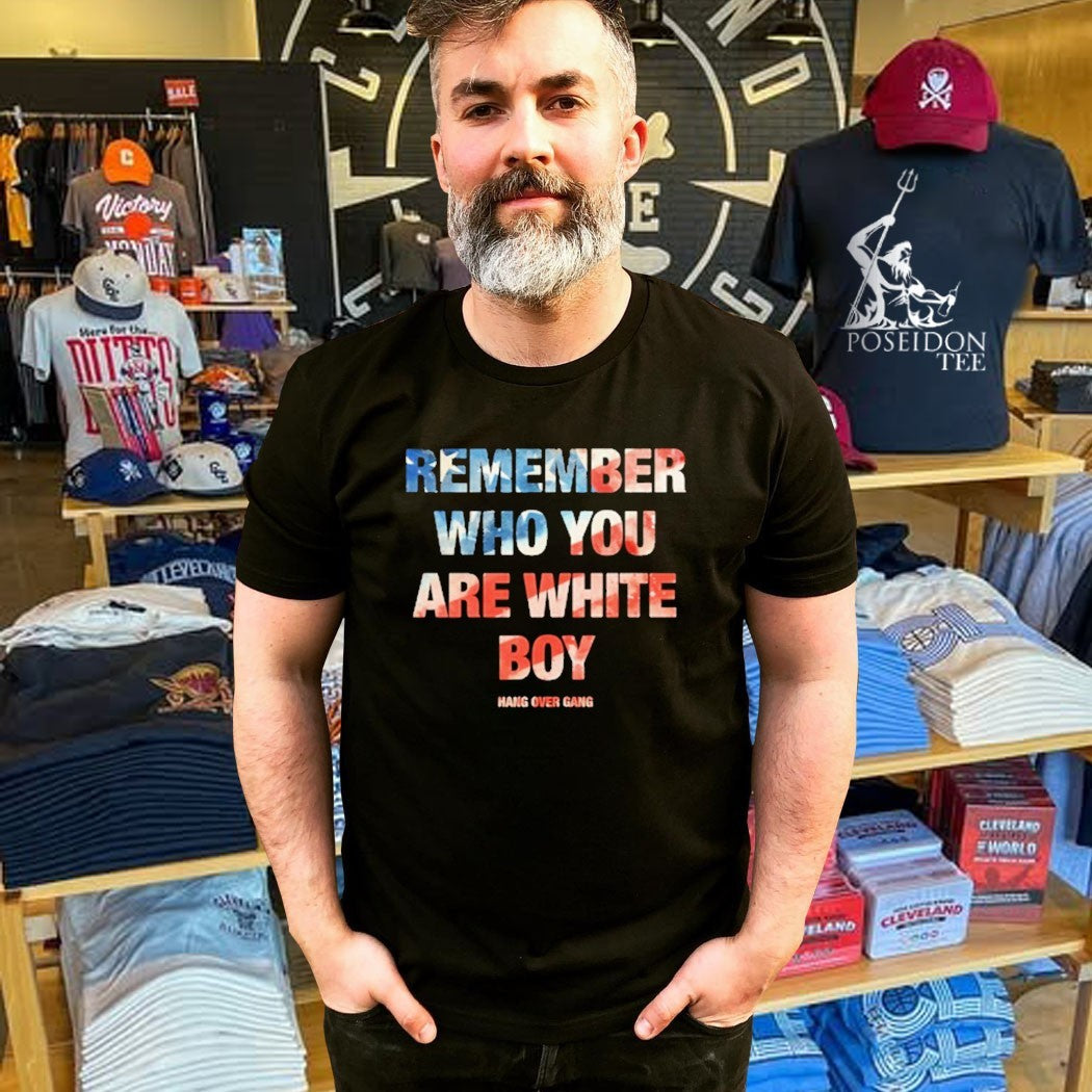 Hangover Gang Remember Who You Are White Boy T-shirt