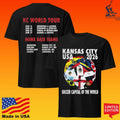 Made Mobb Kansas City World Tour Usa 2026 Soccer Capital Of The World T-shirt