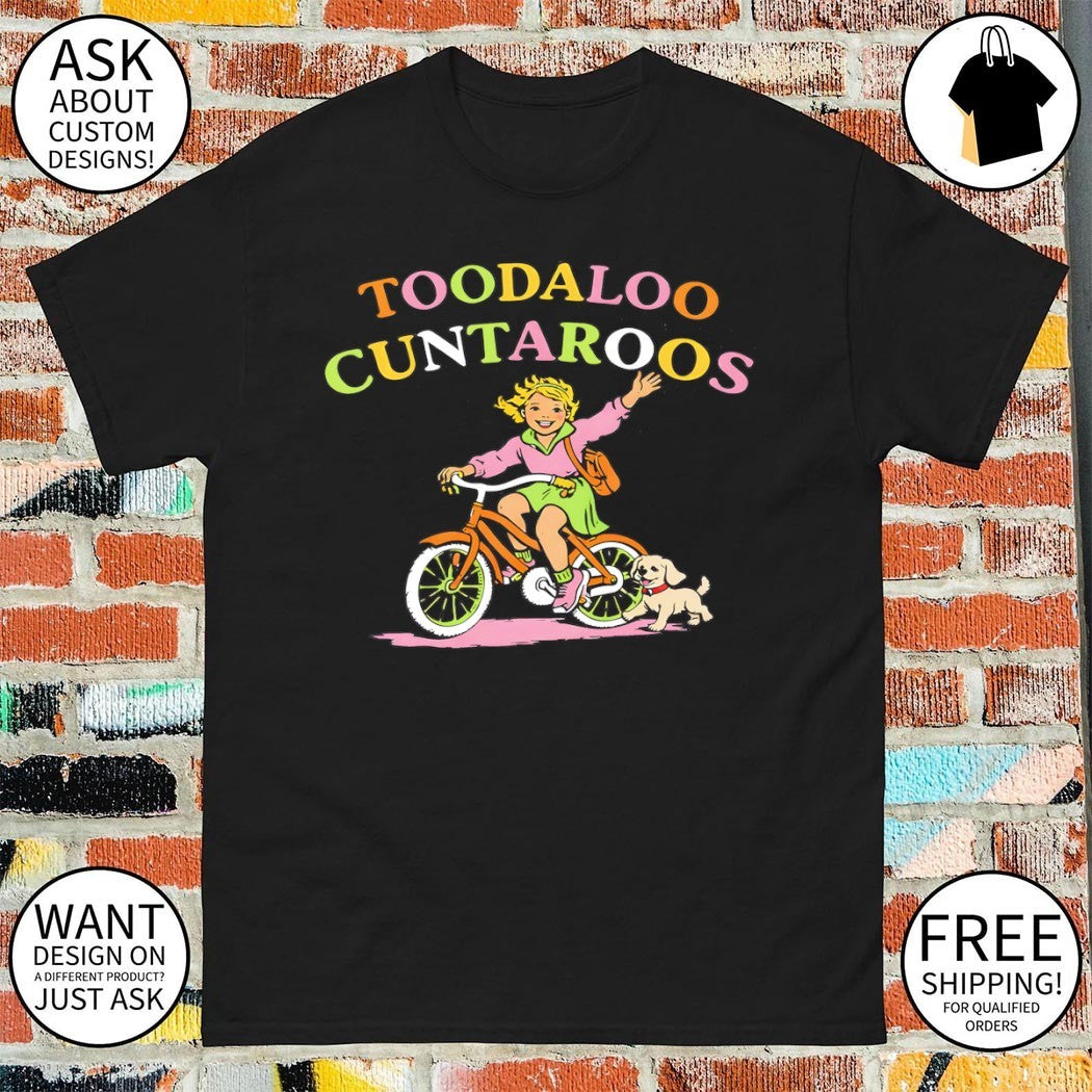 Toodaloo Cuntaroos girl cycling shirt