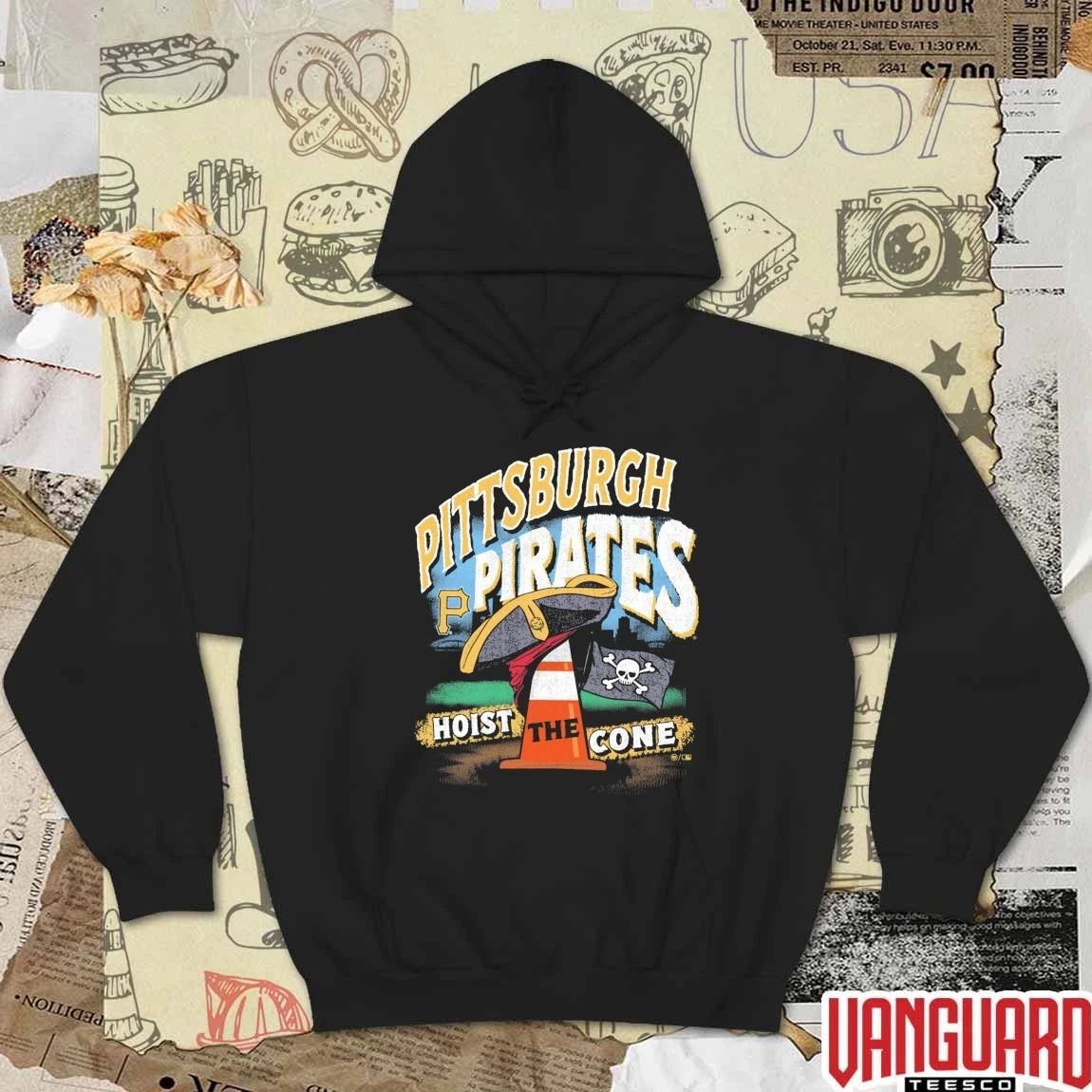 Pittsburgh Pirates MLB 2026 Hoist the Cone Regional Franklin t-shirt