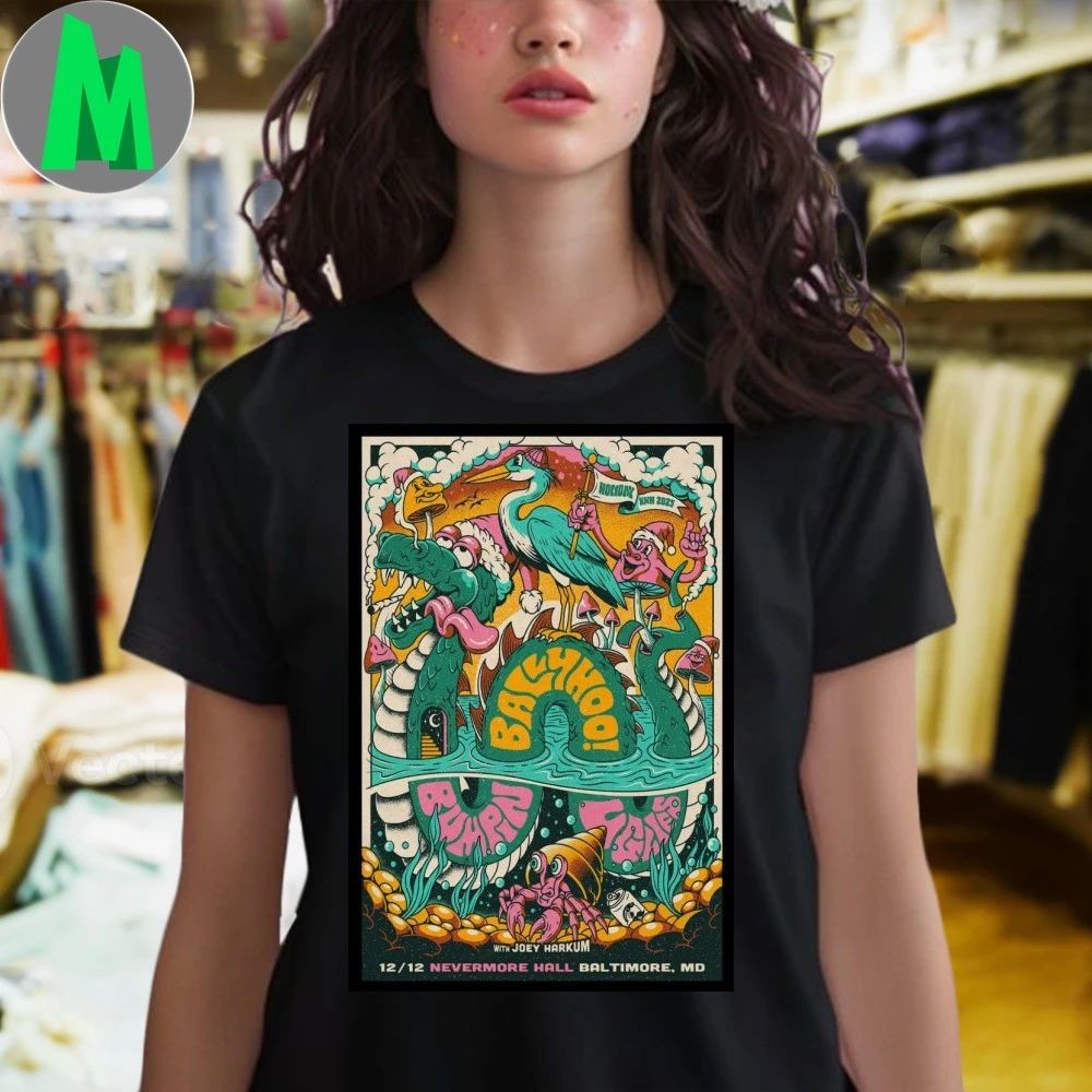 Ballyhoo! Dec 12 2025 Nevermore Hall, Baltimore MD Poster Shirt