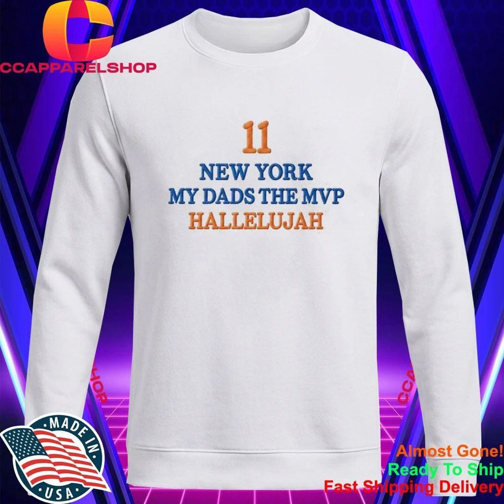 Jalen Brunson New York My Dads The MVP Hallelujah Print Shirt