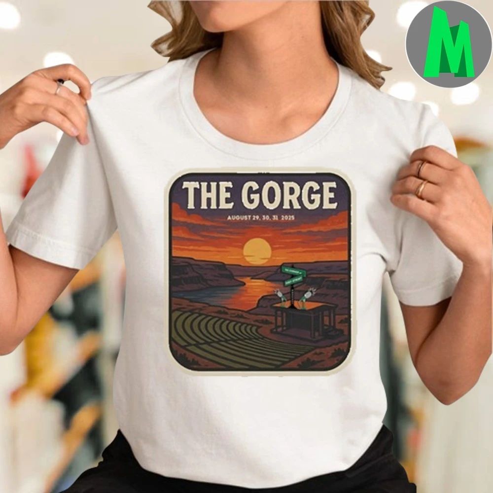 Goose 2025 The Gorge Amphitheatre Shows Shirt