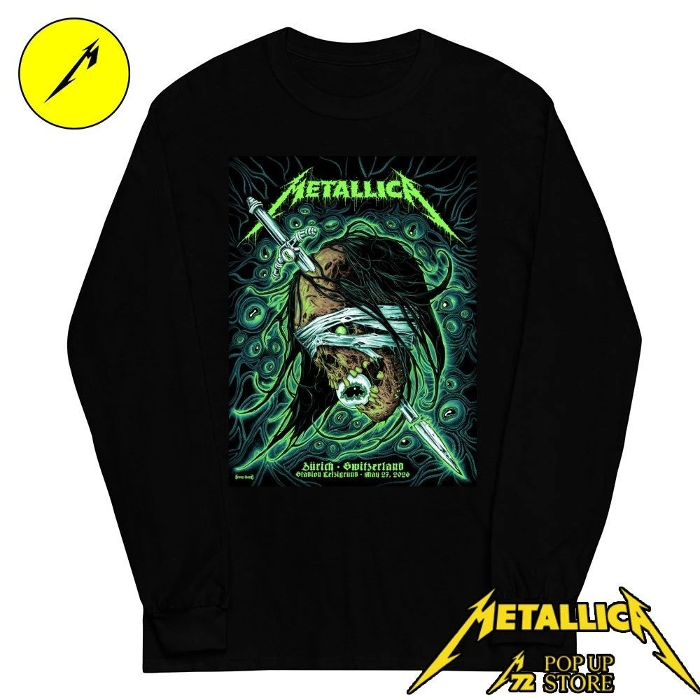 Metallica Zürich, Switzerland At Stadion Letzigrund on May 27, 2026 Poster Shirt