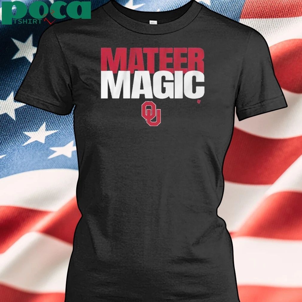 Oklahoma Football John Mateer Magic T-shirt