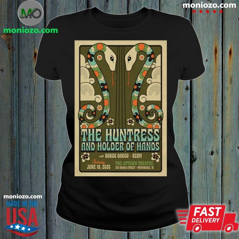 Original The Huntress And Holder Of Hands In Providence RI On June 18 2026 Poster Shirt